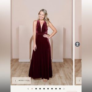 Revelry Velvet Dress